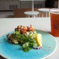 yocaのビールとポテサラ
