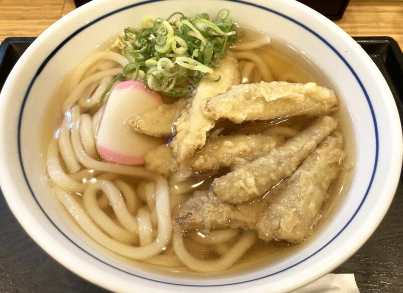 ウエスト　ごぼう天うどん