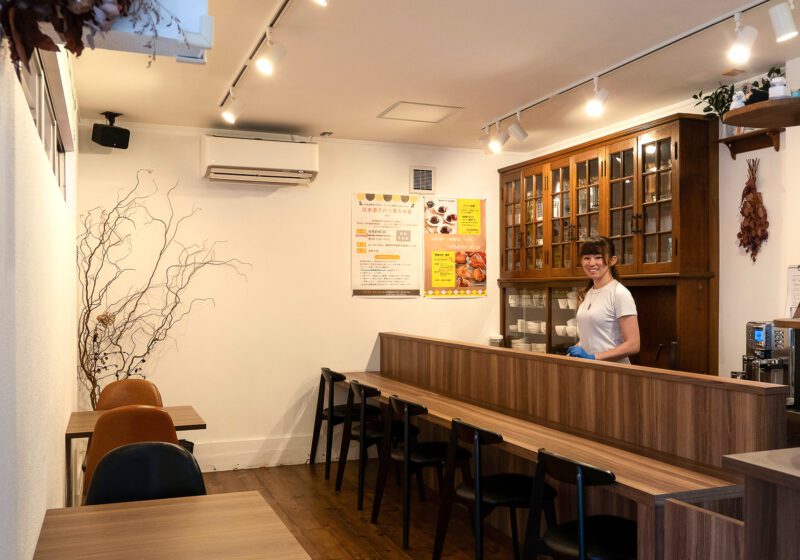 六本松　サレド コーヒー　店内