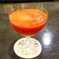 「THE BLUE DOOR」の「イチゴのロッシーニ」