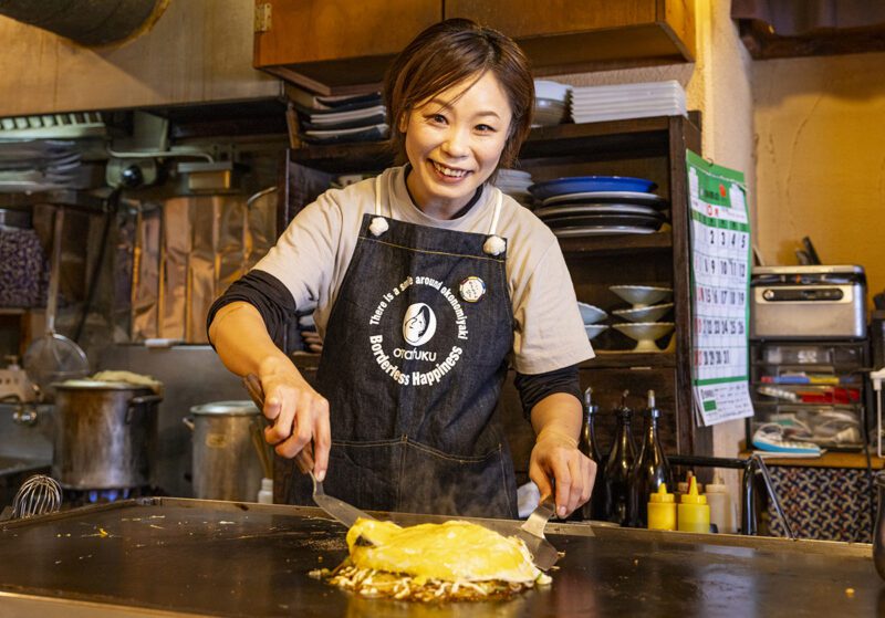 あきちゃん焼き　店主