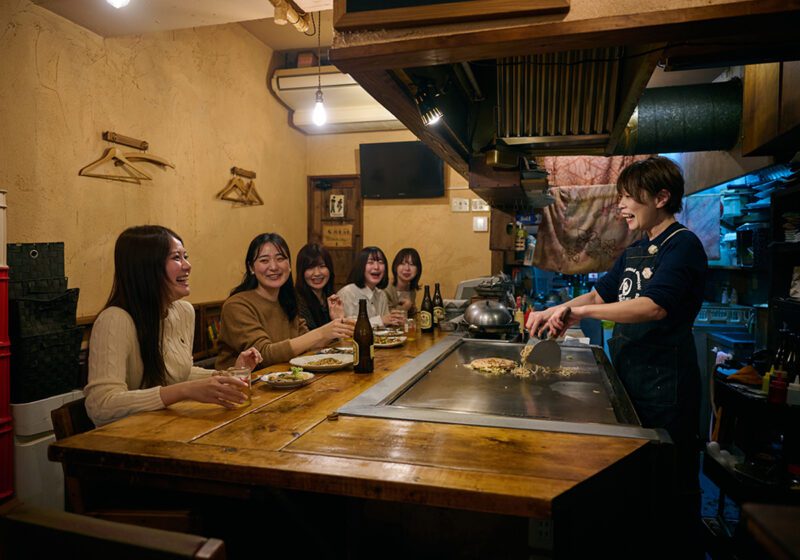 あきちゃん焼き　店内