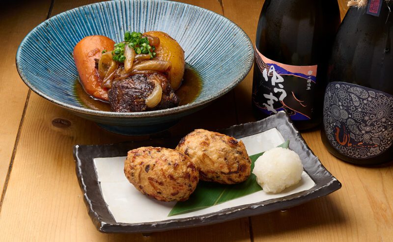 たいな　肉じゃがとさつま揚げ