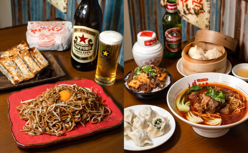 天神 うまか横丁（焼そば専門店 バソキ屋／大明担担麺）