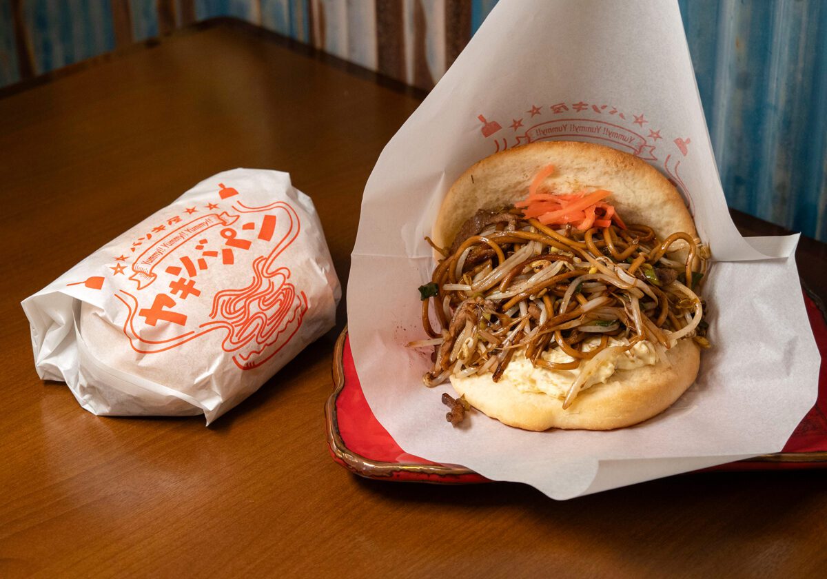 バソキ屋 天神うまか横丁店　ヤキソバパン