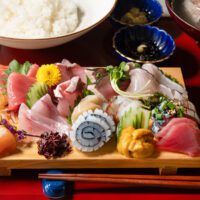 大濠　橋本鮮魚店　刺身定食