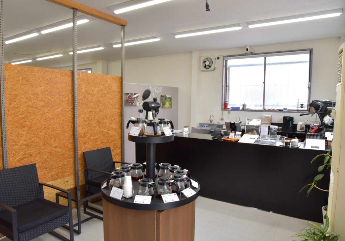 ハニー珈琲 那珂本店 店内