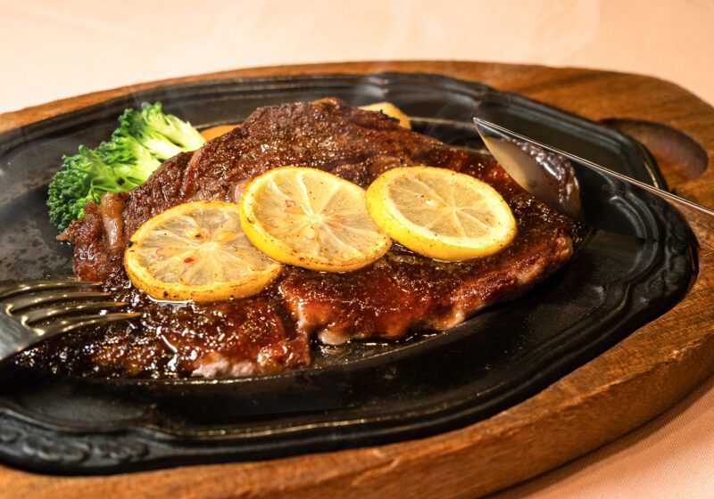天神 レストラン達 レモンステーキ