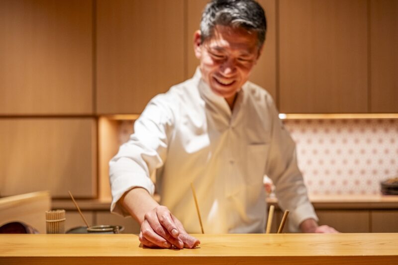 鮨大和店主