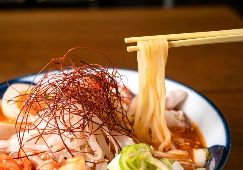 元祖トマトラーメン 三味 十日えびす店 冷麺