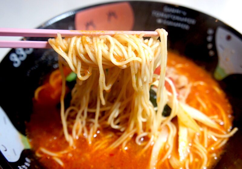 三昧_3トマトラーメン麺