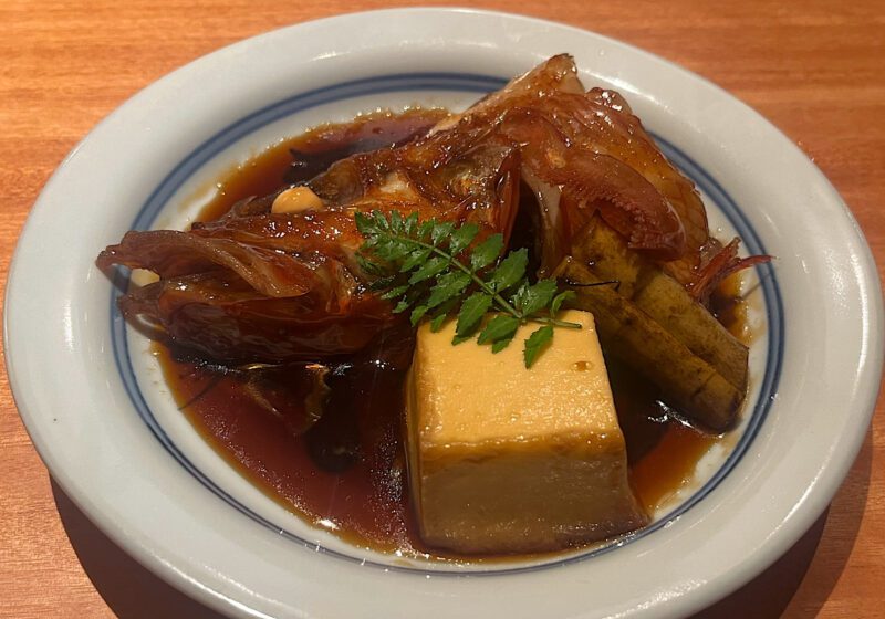 たなかだのキンキの煮付け