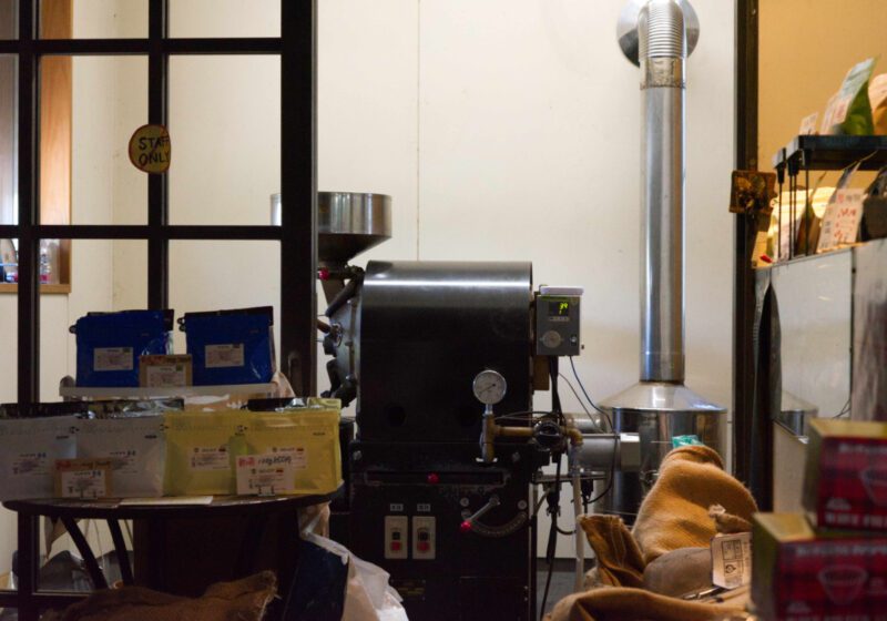 TOMOMO COFFEE 焙煎機