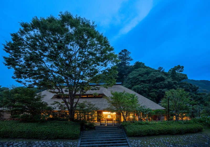福岡・久山町 御料理 茅乃舎 外観
