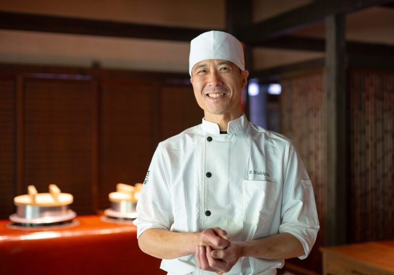 福岡・久山町 御料理 茅乃舎 料理長