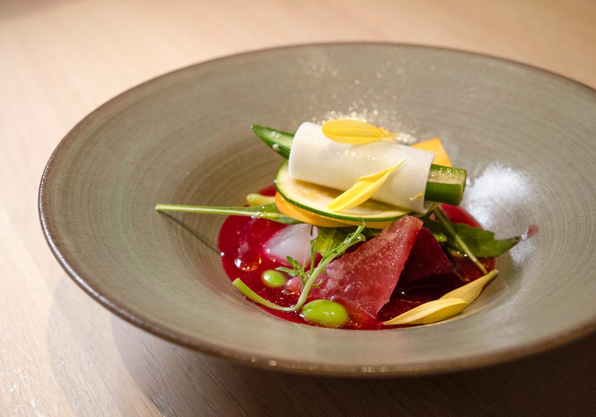 薬院 フレンチ L'AS 福岡 野菜料理