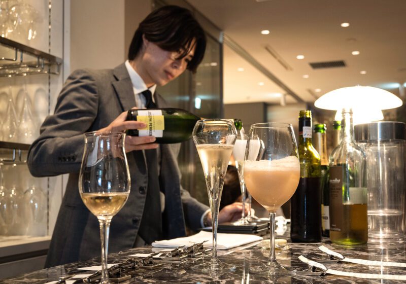 薬院 フレンチ L'AS 福岡 ワイン