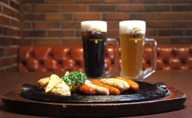 ビアレストランPubキリン料理