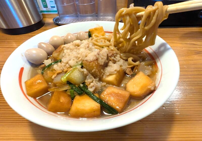 スタミナワンパクそば麺持ち
