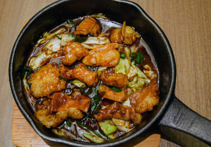 もつ幸もつみそ鉄板