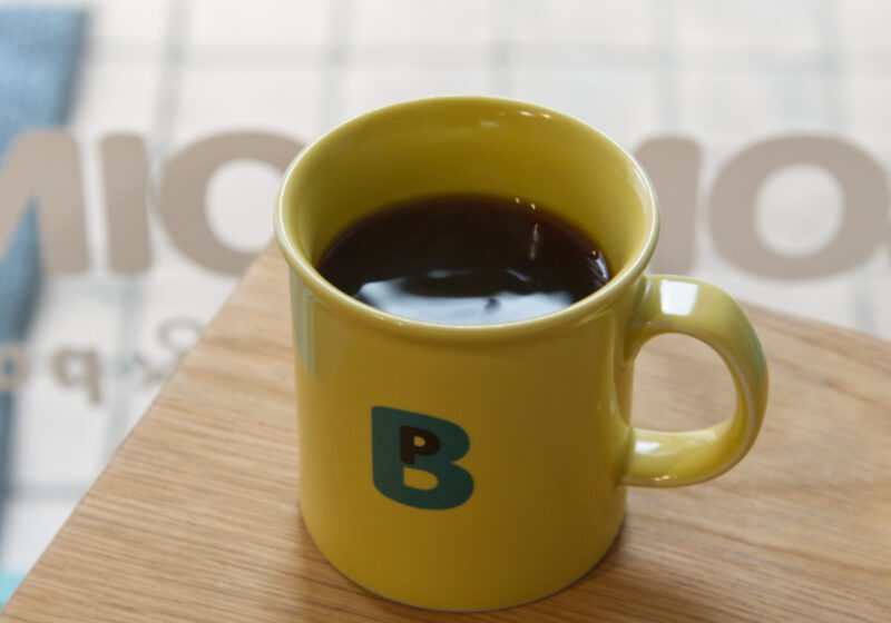 ボンポワンブルー コーヒー