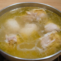 水炊きと素揚げ水炊きメイン