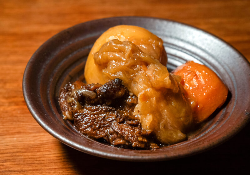 薬院　信　佐賀牛カルビの肉じゃが