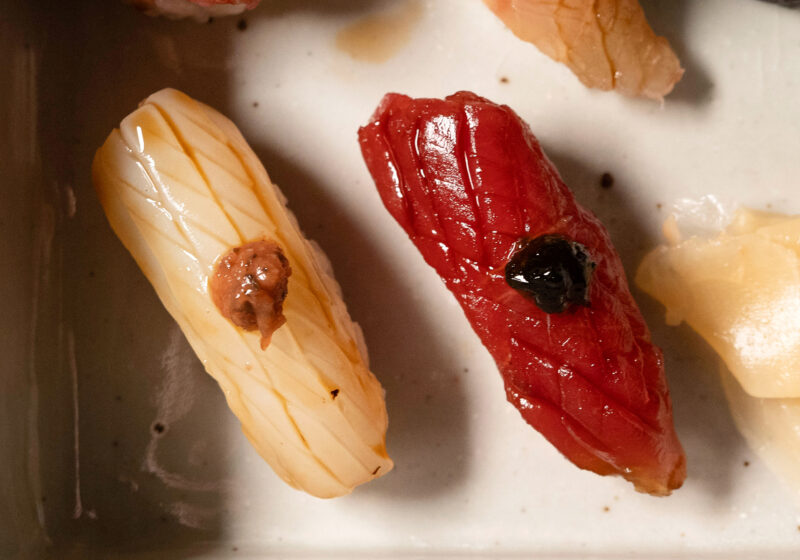 薬院　信　おつまみ寿司