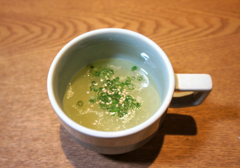 鳥さん鶏スープ