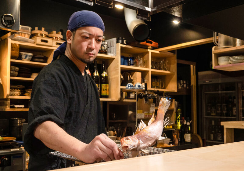 大名　ながしめ　炉端焼き