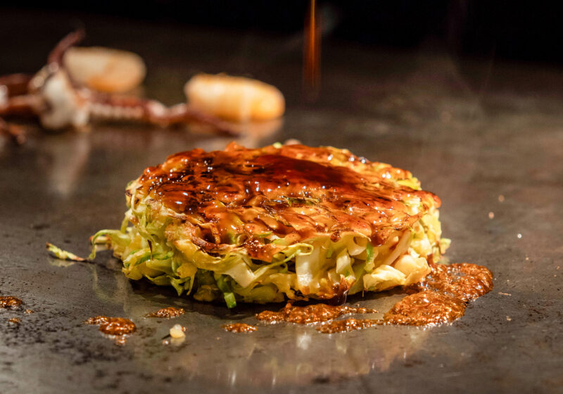 大名　ながしめ　お好み焼き