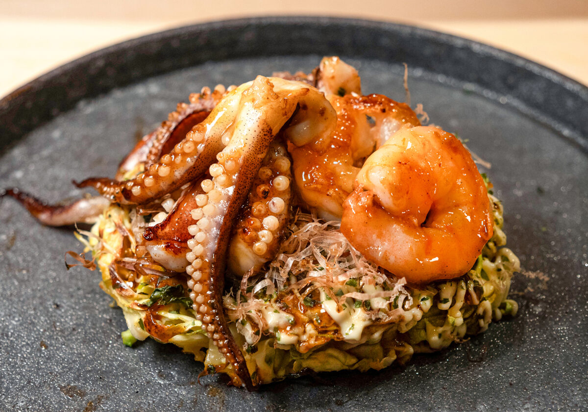 大名 ながしめ お好み焼き