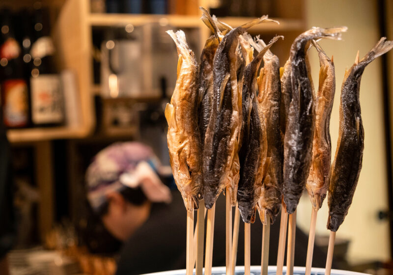 大名　ながしめ　骨酒