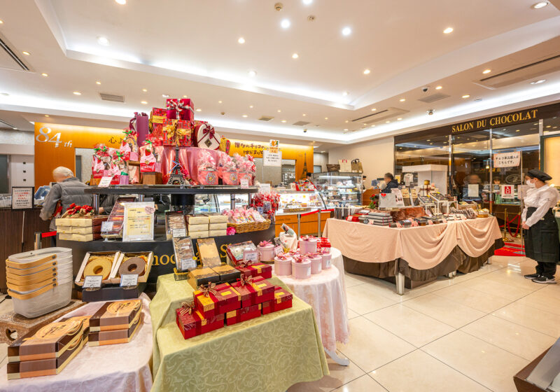博多　チョコレートショップ本店　店内