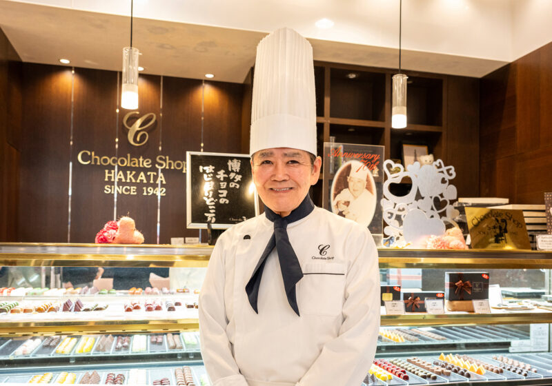 博多　チョコレートショップ本店　佐野 社長