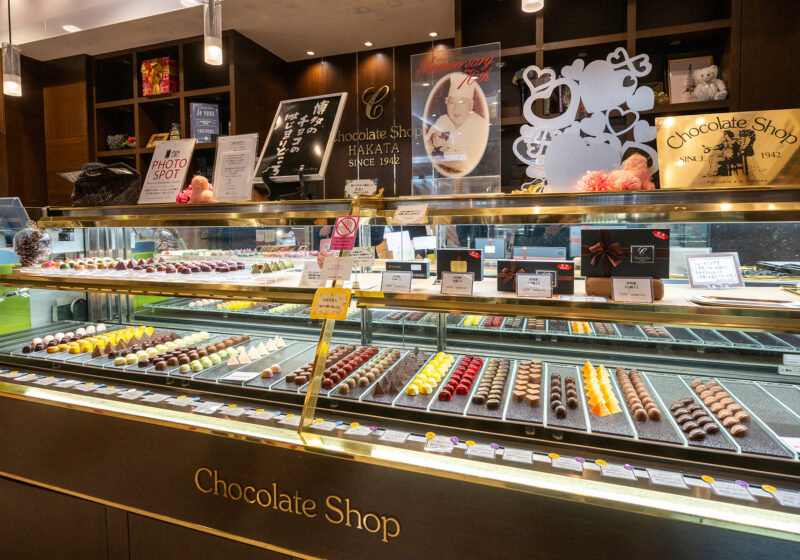 博多　チョコレートショップ本店　店内