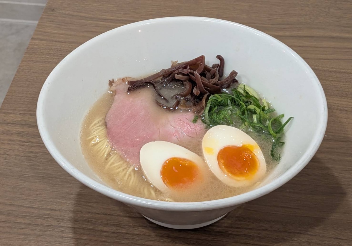 ICHIYU ラーメン+煮玉子