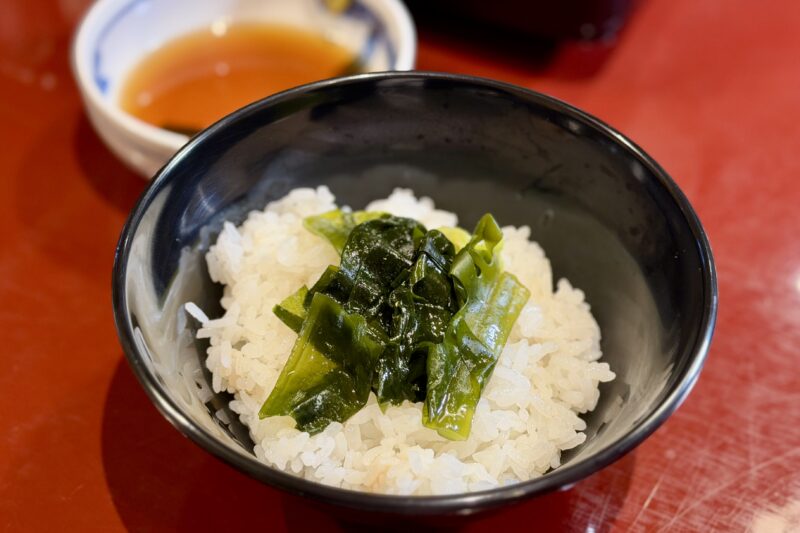 志賀島産の塩蔵わかめ
