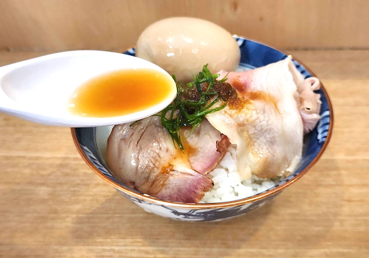 らぁ麺 稲田 出汁かけご飯