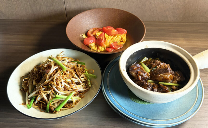 導慈　料理三品