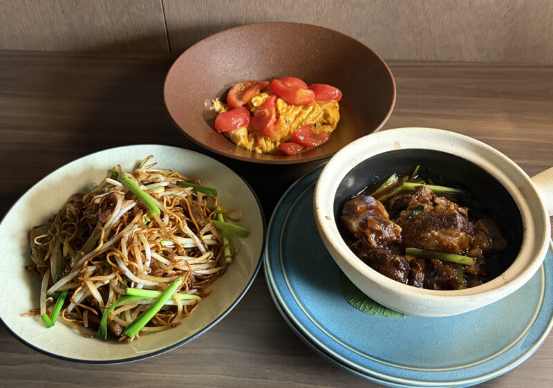 導慈　料理３品