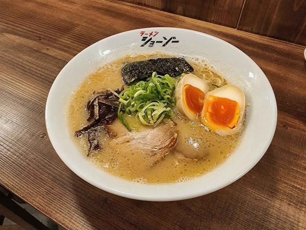 ラーメンショーゾー味玉ラーメン