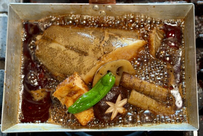 銀ガレイの煮付け